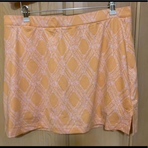 Addidas clima cool peach colored skort
